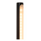 Preview: Lucide FINAN LED Wandleuchte 6W Warmweiss Modern Schwarz 68210/06/30