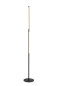 Preview: Lucide FINAN LED Stehlampe 32W dimmbar Warmweiss Modern Schwarz 68710/33/30