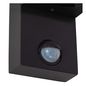 Preview: Lucide ZARO IR Wandleuchte GU10 Schwarz Sensor IP65 69802/01/30