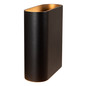 Preview: Lucide ATILA LED Wandleuchte 2-fach 5W IP54 Warmweiss Modern Schwarz 69806/12/30