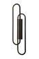 Preview: Lucide THELMA LED Wandleuchte 35W dimmbar Warmweiss Modern Schwarz 78200/33/30