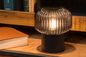 Preview: Lucide JANY Tischlampe E14 Schwarz, Rauchfarbe Grau 78595/01/30