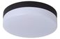Preview: Lucide BISKIT LED Deckenleuchte 12W Schwarz, Opal Sensor IP44 79111/24/30