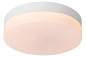 Preview: Lucide BISKIT LED Deckenleuchte 12W Weiß, Opal Sensor IP44 79111/24/31