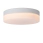Preview: Lucide BISKIT LED Deckenleuchte 12W Weiß, Opal Sensor IP44 79111/24/31