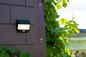 Preview: LUTEC Try LED Wandleuchte Solar 5000 K 8W Bewegungsmelder IP54 Anthrazit