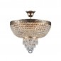 Preview: Maytoni Palace Kronleuchter, Hängeleuchte 5x E27 Aktik-Gold / Vintage