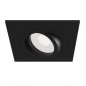 Preview: Maytoni Atom Downlight, Einbauleuchte GU10 quadratisch Schwarz