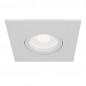 Preview: Maytoni Atom Downlight, Einbauleuchte GU10 quadratisch Weiss