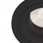 Preview: Maytoni Atom Downlight, Einbauleuchte GU10 rund Schwarz Ø92mm