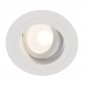Preview: Maytoni Atom Downlight, Einbauleuchte GU10 rund Weiss Ø92mm