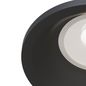 Preview: Maytoni Slim Downlight, Einbauleuchte GU10 Schwarz Ø85mm
