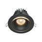 Preview: Maytoni Yin LED Downlight, Einbauleuchte 12W dimmbar Schwarz 90Ra Ø9,8mm Warmweiss