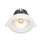 Preview: Maytoni Yin LED Downlight, Einbauleuchte 12W dimmbar Weiss 90Ra Ø9,8mm Warmweiss