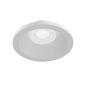 Preview: Maytoni Zoom Downlight, Einbauleuchte GU10 rund Weiss IP65 wasserfest Ø85mm