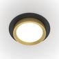 Preview: Maytoni Hoop Downlight, Einbauleuchte GX53 Gold / Schwarz Ø11mm