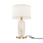 Preview: Maytoni Marmo Tischleuchte, Tischlampe E27 Gold-Farbe