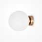 Preview: Maytoni Basic form Wandleuchte, Wandlampe E14 Gold-Farbe 20cm