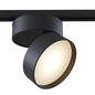 Preview: Maytoni ONDA 1-Phasen System UNITY LED Stromschienenleuchte 18W 3000K Schwarz 11,1 cm Warmweiss