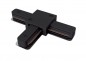 Preview: Maytoni Stromschienen T-Verbinder 3-fach Schwarz