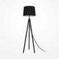 Preview: Maytoni Calvin Stehleuchte, Stehlampe E27 Schwarz