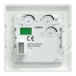 Preview: Merten MEG5711-6035 ARGUS 180 UP Präsentmelder Sensor-Modul mit Schalter System Design lotosweiß glänzend