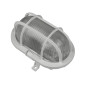 Preview: Müller Licht LED Leuchte OVAL Leuchte + Schutzkorb, white 20300022