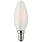Preview: Müller Licht LED Lampe C35 4W 40W 220-240V E14 470lm 320° 2700K Retro-matt 10.000h 2+1 400292