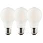 Preview: Müller Licht LED Lampe A60 7W 60W 220-240V E27 806lm 2700K Retro-matt 10.000h 3x 400463