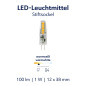 Preview: Müller Licht LED Lampe Spezial G4 100lm 2700K 401126