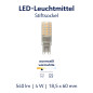 Preview: Müller Licht LED Lampe Spezial G9 540lm 2700K 575-LED-SMD/COB Spezial 401129