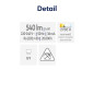 Preview: Müller Licht LED Lampe Spezial G9 540lm 2700K 575-LED-SMD/COB Spezial 401129