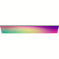 Preview: Müller Licht LED Panel tint LED-Panel Aris black, white+color, 120x30 cm 404091