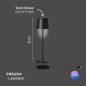 Preview: Müller Licht LED Outdoor-Leuchte tint Tischleuchte Dalia black, white+color 404135