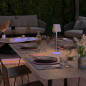 Preview: Müller Licht LED Outdoor-Leuchte tint Tischleuchte Dalia white, white+color 404136