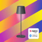 Preview: Müller Licht LED Outdoor-Leuchte tint Tischleuchte Dalia anthracite, white+color 404137