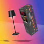 Preview: Müller Licht LED Outdoor-Leuchte tint Tischleuchte Dalia anthracite, white+color 404137
