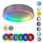Preview: Näve LED Deckenleuchte MULTO Ø46,5cm 31,2W Steuerbare Lichtfarbe bunt dimmbar RGB Nachtlicht 1386961