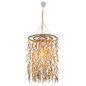 Preview: Näve E27 Pendelleuchte KOKOS Ø40cm beige 6122911