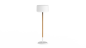 Preview: NewGarden CHLOE PLANT WOOD LED Solar Stehlampe variable Höhe Holz + RGB, Akku Innen & Außen IP65