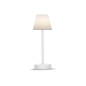 Preview: NewGarden LOLA SLIM 30 LED Tischlampe Touch-Sensor dimmbar weiss Innen & Außen IP44
