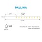 Preview: NewGarden PALLINA LED Balkon und Garten Lichterkette warmweiss Innen & Außen IP44