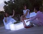 Preview: NewGarden TARIDA TAB 30 LED Solar Tisch beleuchtet + Ablage, RGB, Akku, Controller Innen & Außen IP65