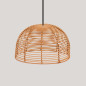 Preview: NewGarden BOSSA Pendelleuchte Naturfaser E27 ø35x22 cm