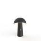Preview: NewGarden SHITAKE LED Batterie-Tischlampe kabellos, tragbar, Outdoor dimmbar, schwarz IP44