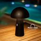 Preview: NewGarden SHITAKE LED Batterie-Tischlampe kabellos, tragbar, Outdoor dimmbar, schwarz IP44