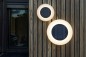Preview: NewGarden WALLY DISK 27 rund Sensor Wandleuchte LED für Balkon und Garten Innen & Außen IP65
