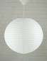 Preview: Niermann Papier-Pendelleuchte, Papierballon weiss