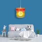 Preview: Niermann Rainbow Rabbit Dreh-Pendelleuchte E27 Multicolor, Bunt Made in Germany