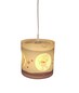 Preview: Niermann Lolo Lombardo Dreh-Pendelleuchte E27 Multicolor, Bunt Made in Germany